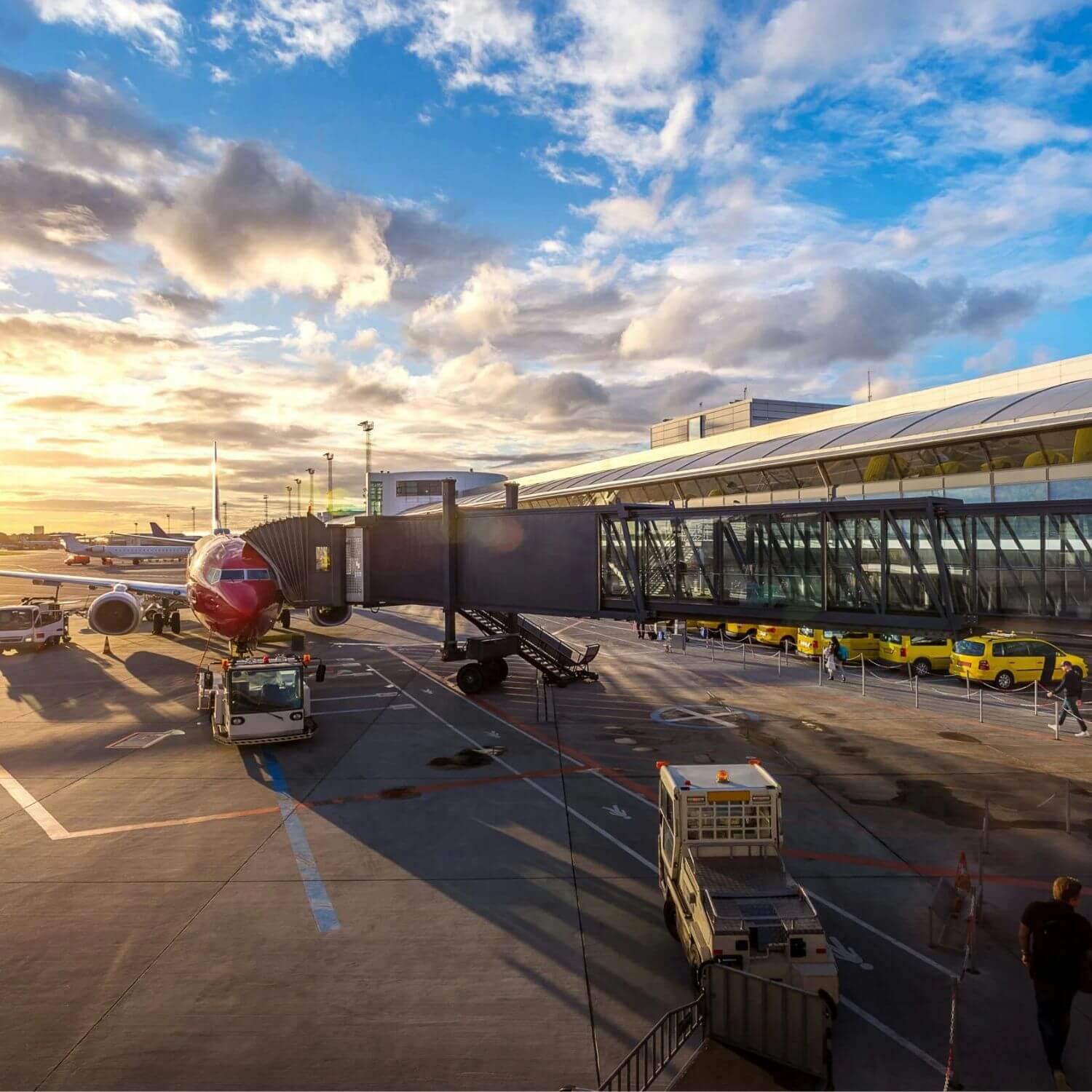 Airport transfer pickup at arrivals